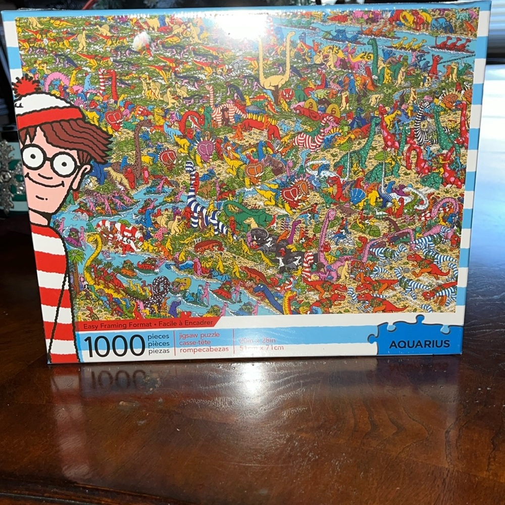 Where’s Waldo 1000 piece puzzle brand new in sealed box